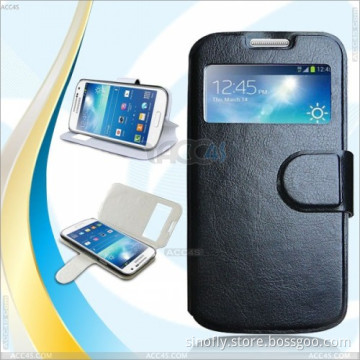 Hot Sell Smart View Folio Flip Cover Case with Stand for Samsung Galaxy Siv S4 Mini I9190 P-SAMI9190CASE001